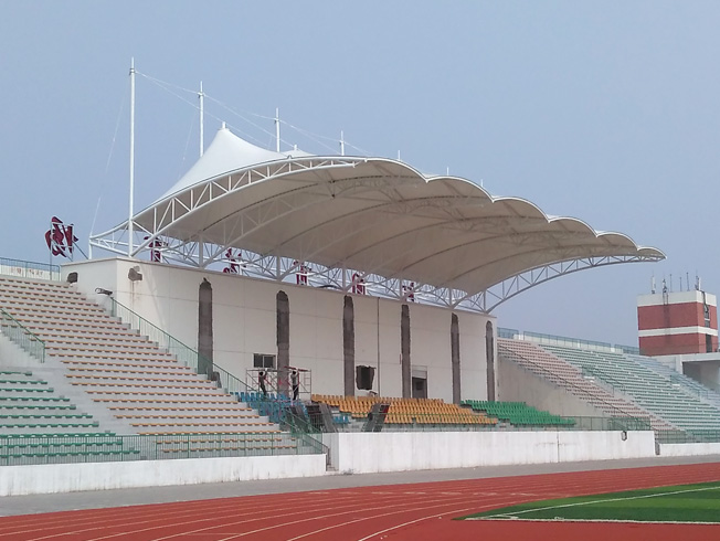 體育場膜結構看臺工程